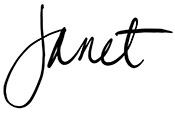 Janet's signature