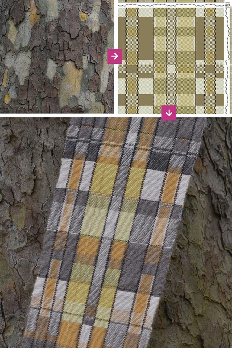 Tina's tree bark wall hanging