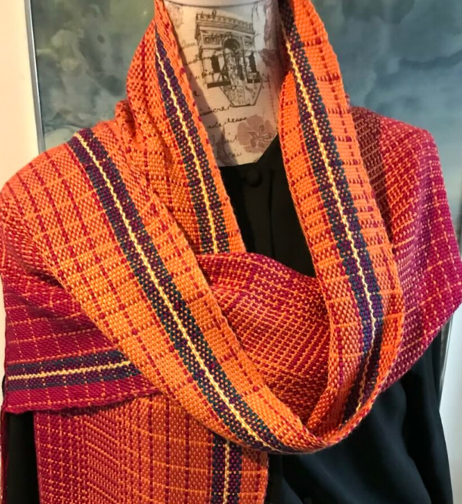 Cass's prize-winning scarf
